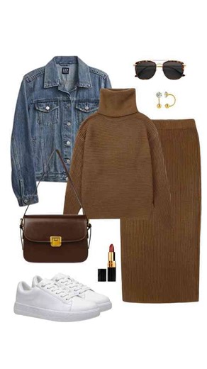 Chunky Knit Skirts and Easy Layers to Style Now