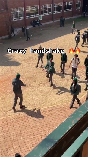 Unique Xhosa Handshake with Temosticks