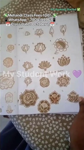 Mehandi Classes Tamil #shorts #mehandhi #shortstamil