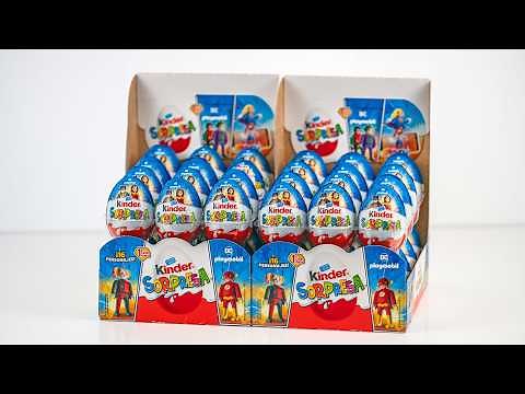 I Opened 48 Kinder Surprise Playmobil DC 2025 Eggs – One Was Different