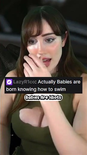 Let me teach your baby to swim #twitchclips #funnystreammoments #swimming