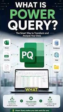 What is Power Query in Excel? Beginner Guide #PowerQuery #PowerBI #Excel #BusinessIntelligence #ETL