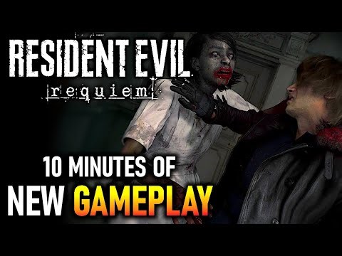 Resident Evil Requiem 10 Minutes of New Gameplay | Grace & Leon's Combat