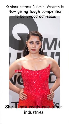 Rukmini Vasanth the kantaara Actress is now ready rule the bollywood #rukminivasanth #rukmini #music