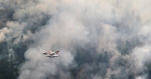 UPDATE: Out of control wildfire near Cameron Lake, Highway 4 remains open