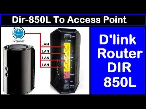 How to Configure the Access Point D'Link 850L Router | How to Setup Access Point DLink 850L Router