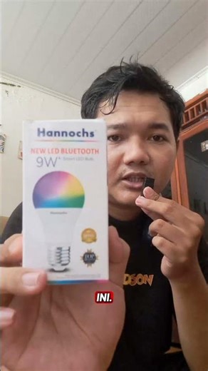 Hannochs new LED Bluetooth smart LED bulb 9W #nyalakanduniamu #hannochs