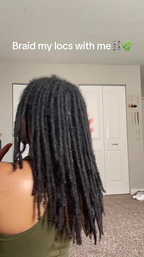 Braid and Band Locs Tutorial | Length Check & Styling Tips