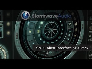 Sci-Fi Alien Interface SFX Pack (Royalty-Free Sound Effects)