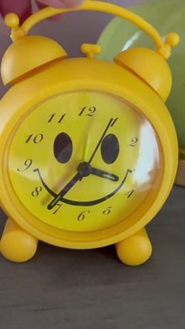 Smiley Face Clock- Retro 1970's Decor Bedside Desk Decor - Etsy