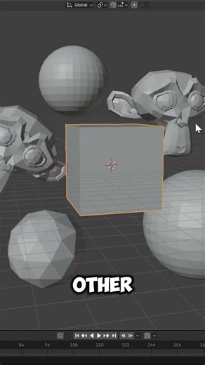 How to Isolate Objects Instantly in Blender