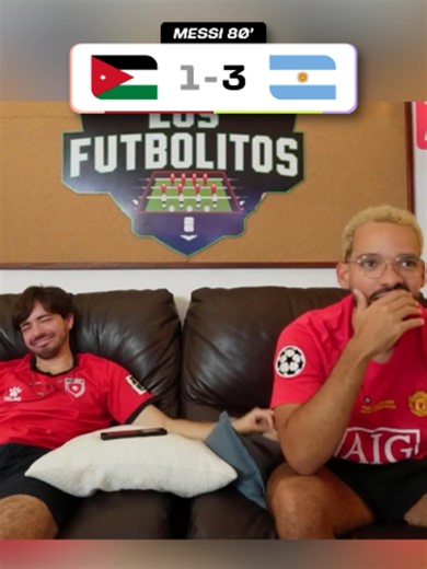 REACCIÓN ARGENTINA 🇦🇷 VS JORDANIA 🇯🇴 #losfutbolitos #losfutbolitostv