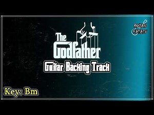 The Godfather Theme - Guitar Backing Track (Roman Kataev Guitar) Bm B Minor