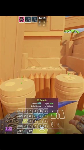 cs2 bhop_dunedash new PB #csgo #counterstrike #gaming #cs2 #gamingvideos #games #speedrun