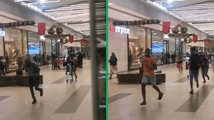 Video of Mams Mall shoppers fleeing from robbery scene grabs Mzansi's attention