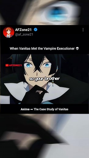 163K views · 3.7K reactions | 헔헻헶헺헲 ➟ The Case Study of Vanitas {푻풂품풔} #anime #animemoments #animefreak #animelover #animerecommendations | AFZone21 | Facebook