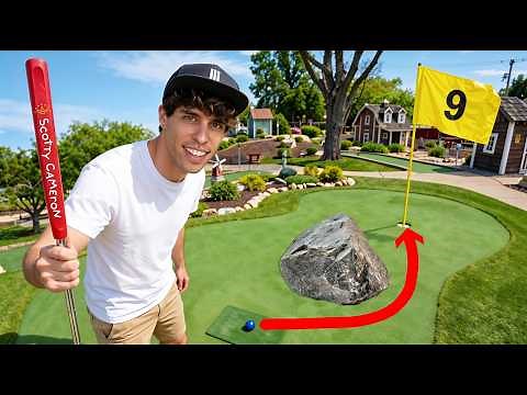 I Used A PRO Putter On Mini Golf