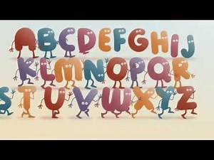 After effects template: Cartoon Alphabet II