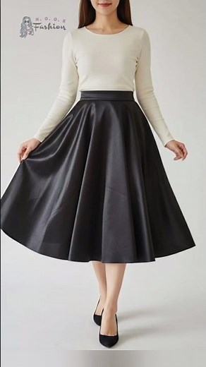 "✨ Elegant Black Skirt Styling Ideas | Fashion Outfit Inspiration 2025"