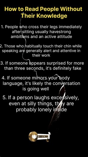 How to Read Minds Using Body Language and Psychology Tricks