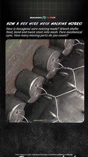 How a Hex Wire Mesh Machine Works?