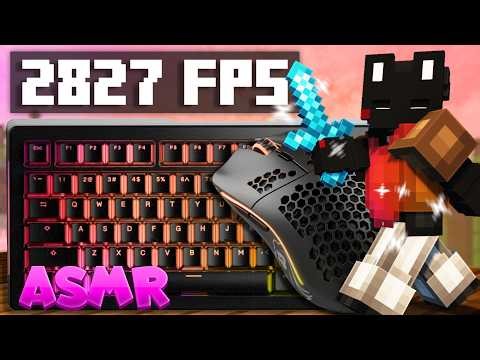 16 Minutes of Hypixel Bedwars | Keyboard and Mouse ASMR