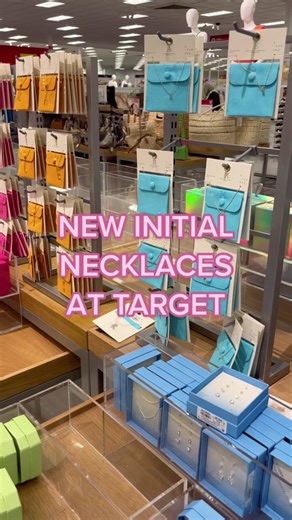 New Initial Necklaces at Target - 20% Off Today!