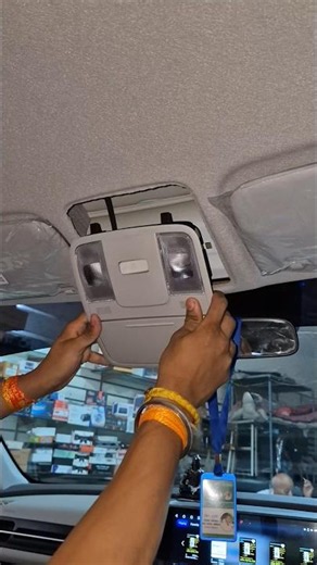 Sunglass Holder Install #viralshorts #viral #viralreels #trending #youtubeshorts #automobile #vicky