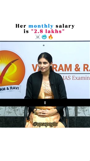 2.8 lakh a month 🥶☠️ | Upsc Topper | Upsc Interview