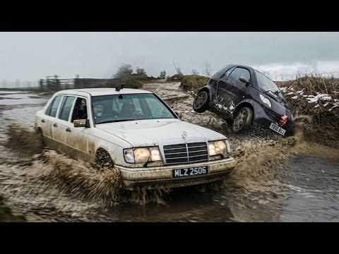Off-Roading in the Dumbest Cars Possible