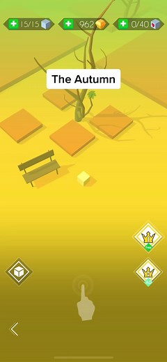 Exploring 'The Autumn' Level in Dancing Line Mobile Game
