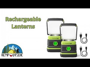 Best Rechargeable LED Lanterns for Camping & Outdoor Use | Consciot Lantern Review