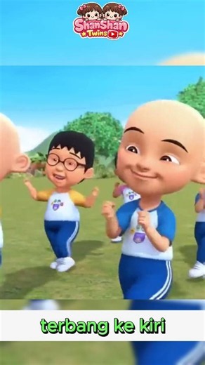Upin & Ipin Happy Healthy Exercise 🤸‍♂️🎶 Fun Ice Breaking #kidsfitness #upinipin #happyhealthyexe...