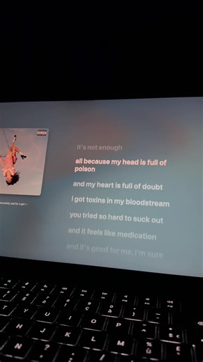 The Cure song lyrics — viral Apple Music track
