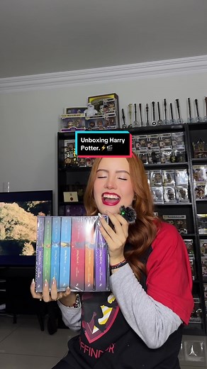 Unboxing de los libros de Harry Potter