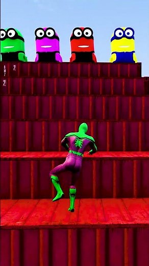 GTA 5 Epic Water Ragdolls | Spider-Man Jumps / Fails ep.14989 #shorts