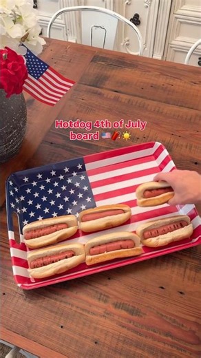 USA Hot Dogs #grilling #hotdogs #americanfood