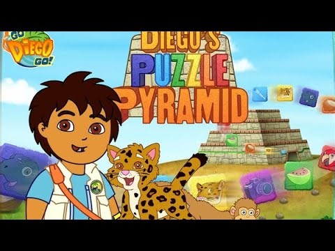 Go Diego Go Diego Puzzle 🧩 Pyramid Flash Game Walkthrough