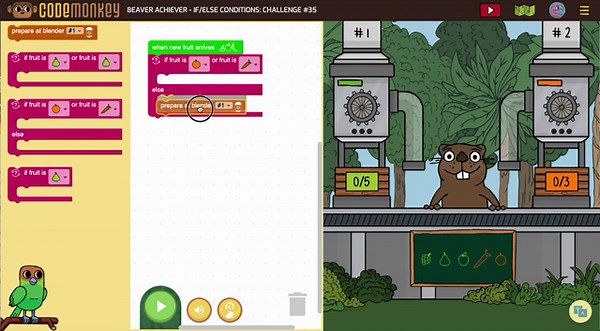 Beaver Achiever If/Else Conditions 35