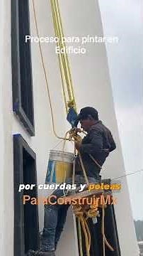 Finishing techniques for high-rise buildings