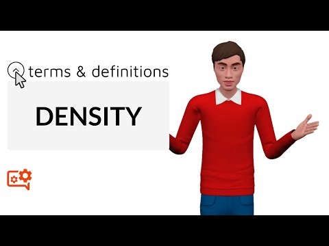 Density I Terms & Definitions