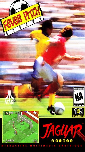 ⚽ When football turns into a street fight with a ball. #AtariJaguar #RetroGameplay #GameplayVideo #VideoGameNostalgia #AtariJaguarGameplay #ClassicGaming #90sGaming #FeverPitchSoccer | Arkibo
