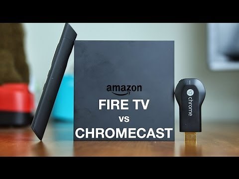 Amazon Fire TV vs Chromecast