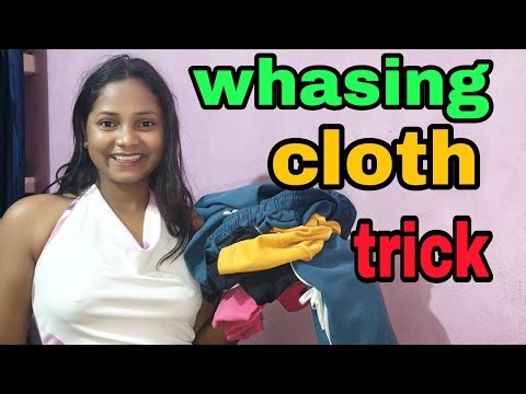 Washing cloth trick !! ‪@MariyamKumariofficial‬
