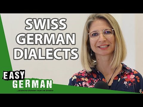 Comparing 5 different Swiss German dialects