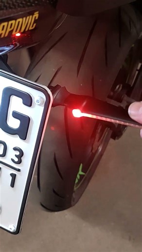 Kellermann LED Rücklicht Bremslicht Blinker Motorrad Wackelkontakt #biker #bikers
