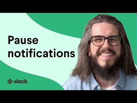 How to pause notifications in Slack