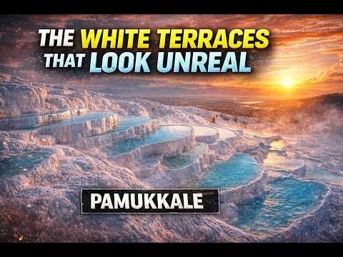 The White Terraces That Look Unreal | Pamukkale, Turkey