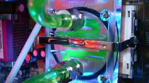 Computer water cooling lowers the temperature of computer hardware