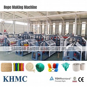 [Hot Item] Easy to Clean Twisted Rope Production Line 3 Ply Rope Making Machine